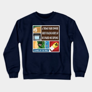 Jurassic Park Haiku Art Crewneck Sweatshirt